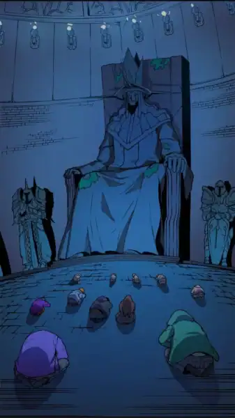 Download Solo Leveling Statue of God Meme Template HD