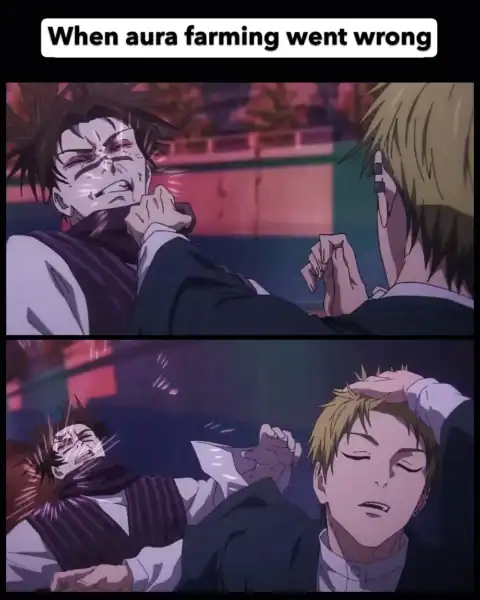 When Aura Farming Went Wrong - Choso vs Naoya JJK Meme HD Meme When Aura Farming Went Wrong - Choso vs Naoya JJK Meme