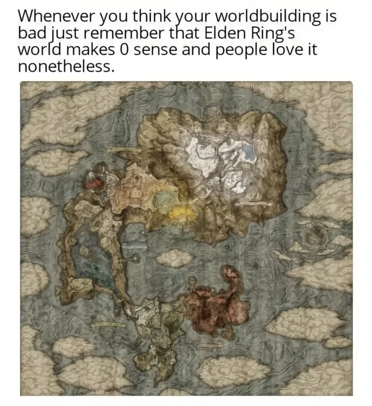 Elden Ring Worldbuilding Meme – Makes No Sense and We Love It