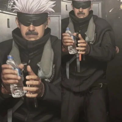 Nicolas Maduro cosplay as Satoru Gojo JJK meme in HD