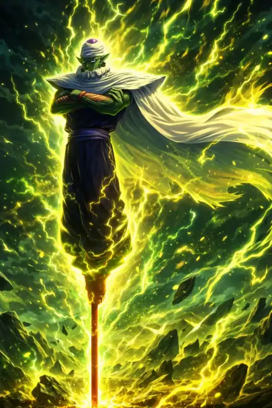 Piccolo Aura Farming Meme (Dragon Ball Z)