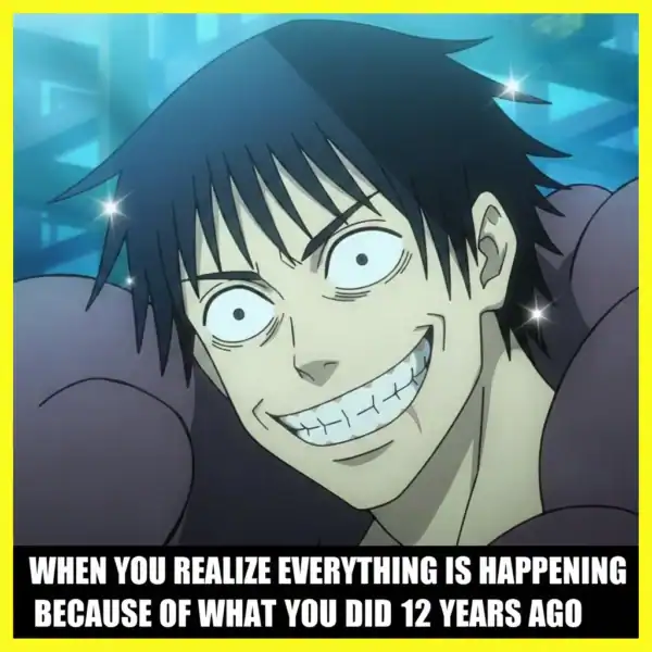 Toji Fushiguro Meme Face – Jujutsu Kaisen S3 Anime Meme HD