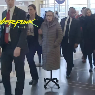 Cyberpunk 2077 meme with real life npc moment