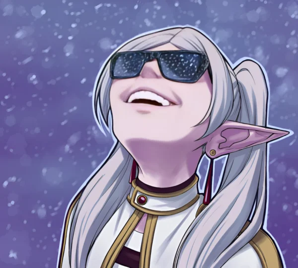 Frieren Looking Up Meme – Immortal Patience Activated HD Meme Frieren Looking Up Meme – Immortal Patience Activated