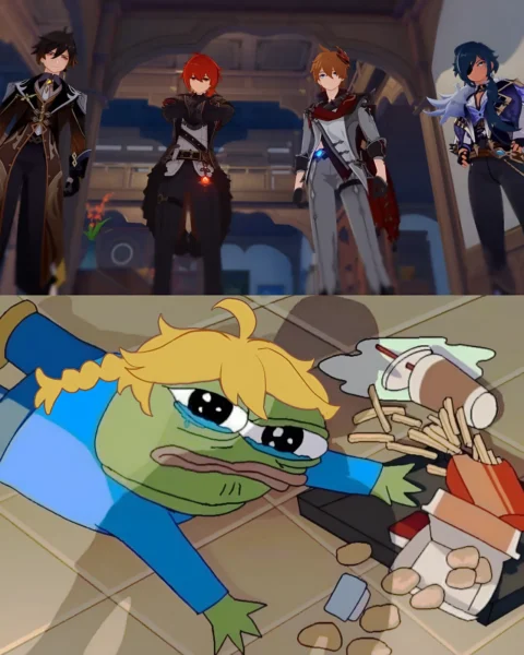 Genshin Impact Kaveh Meme – Financial Damage Critical