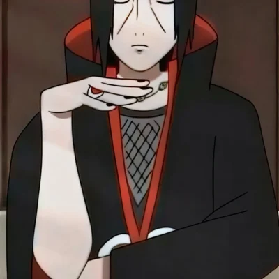 Itachi Uchiha meme saying after all that with feminine energy