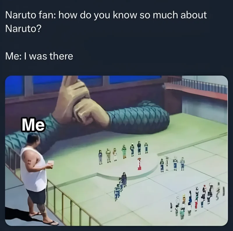 Naruto Chunin Exam Meme – Childhood Trauma Activated