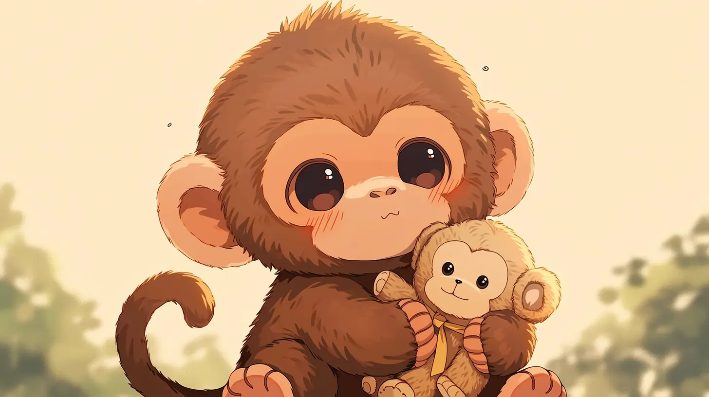 Punch the monkey meme cute sad monkey