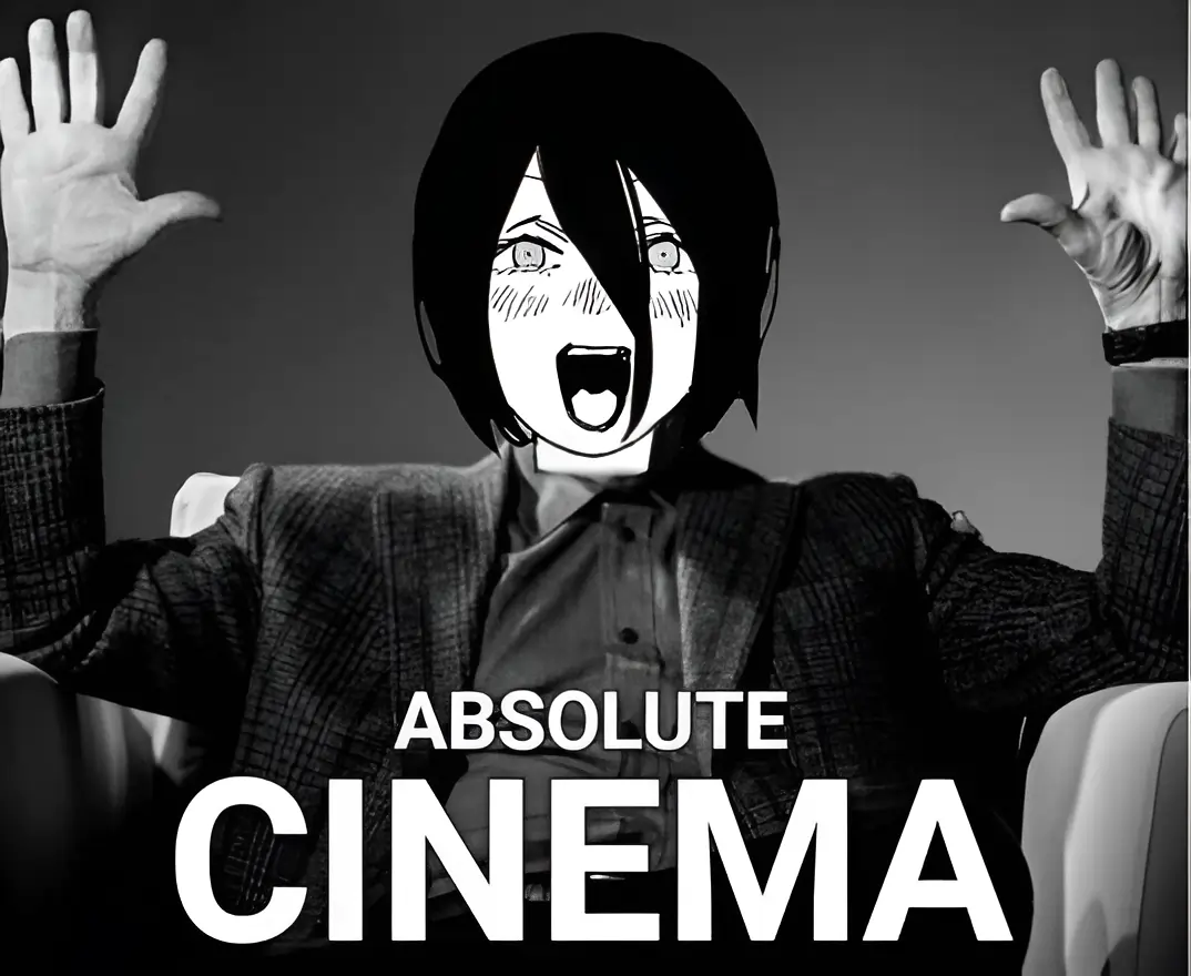 Reze absolute cinema meme Chainsaw Man