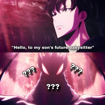 Solo Leveling meme Sung Jin-Woo Beru confusion moment