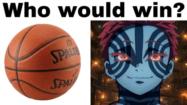 Akaza Basketball Meme – The Ultimate Matchup Demon Slayer
