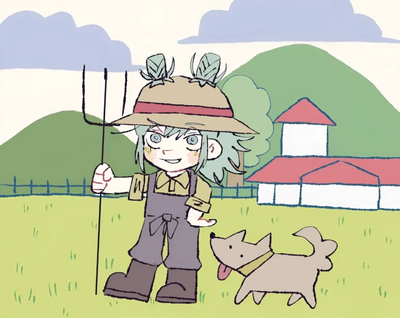 Hajime Kashimo farmer meme Jujutsu Kaisen