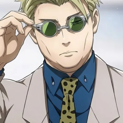 Kento Nanami fat face meme wide edit from Jujutsu Kaisen anime