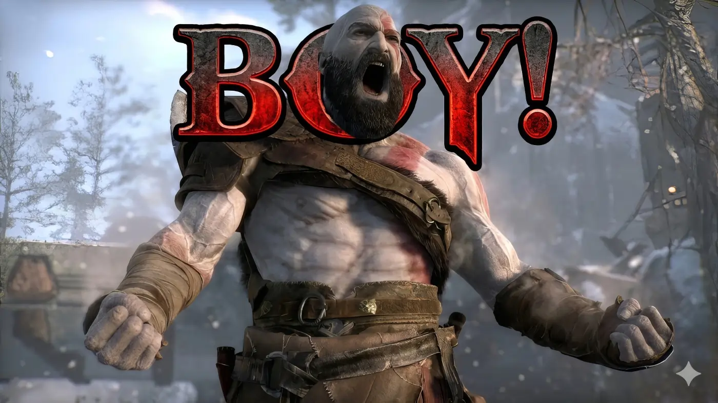 Kratos Boy meme God of War