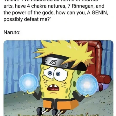 Naruto Talk No Jutsu meme anime