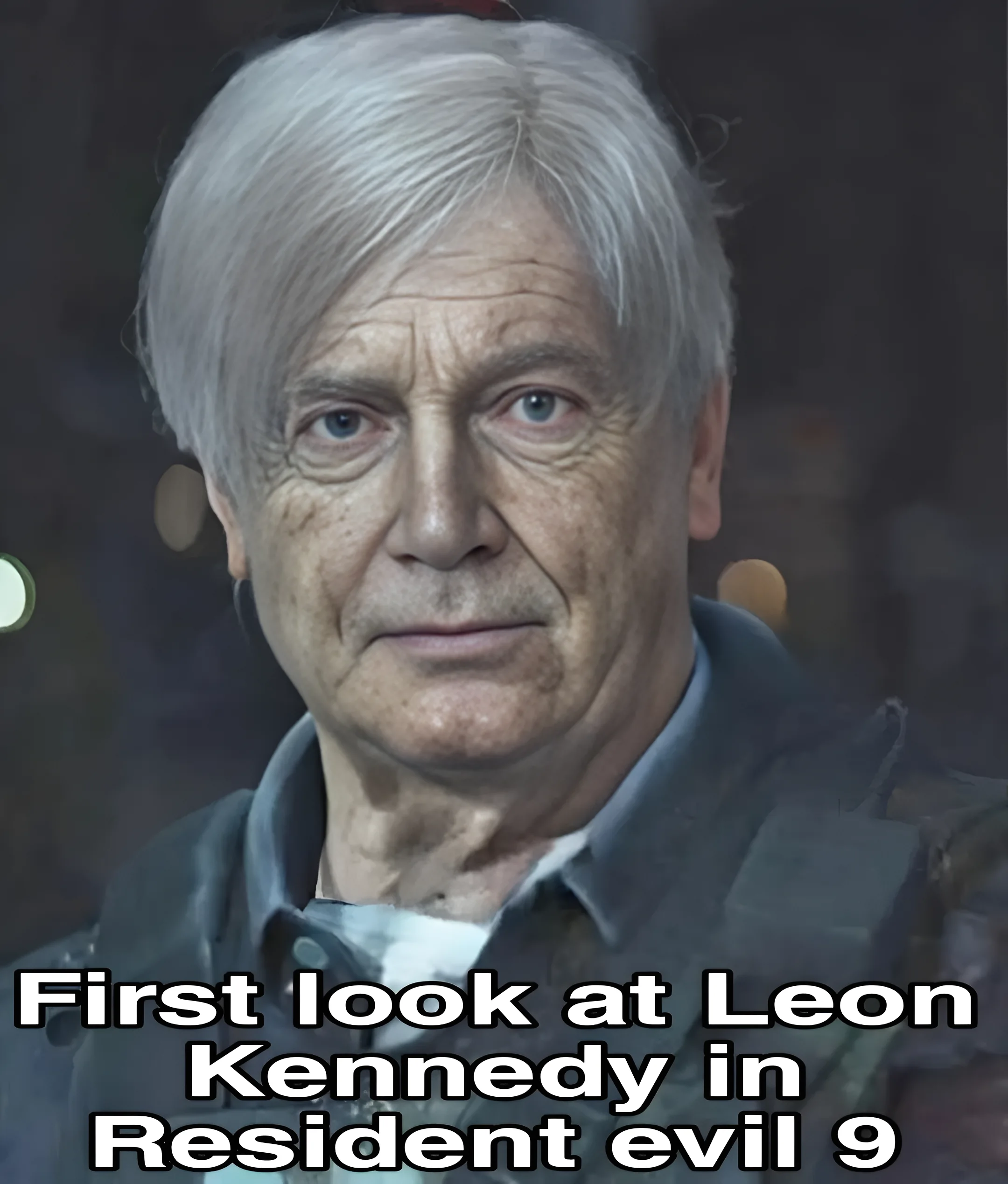 Old Leon Kennedy meme Resident Evil 9