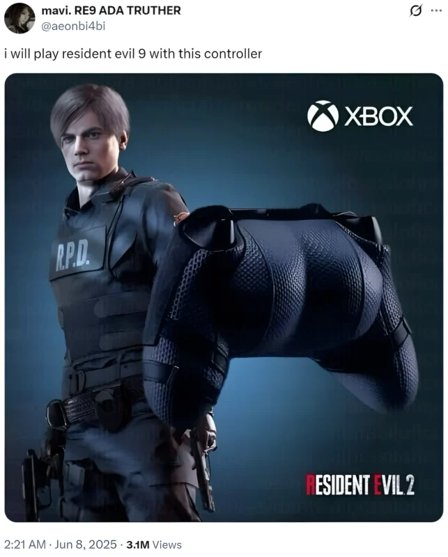 Resident Evil 9 meme Leon Kennedy
