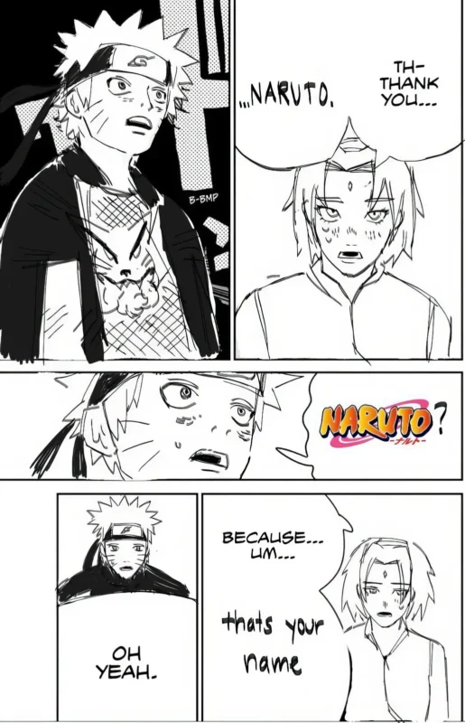 Naruto confused reaction meme thank you chainsaw man crossover anime