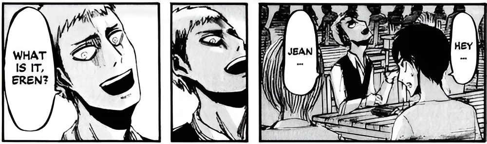 What is it Eren meme with Jean Kirstein