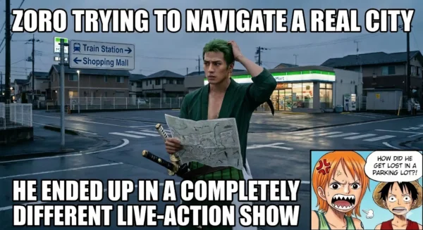 Zoro Lost Meme – One Piece Live Action