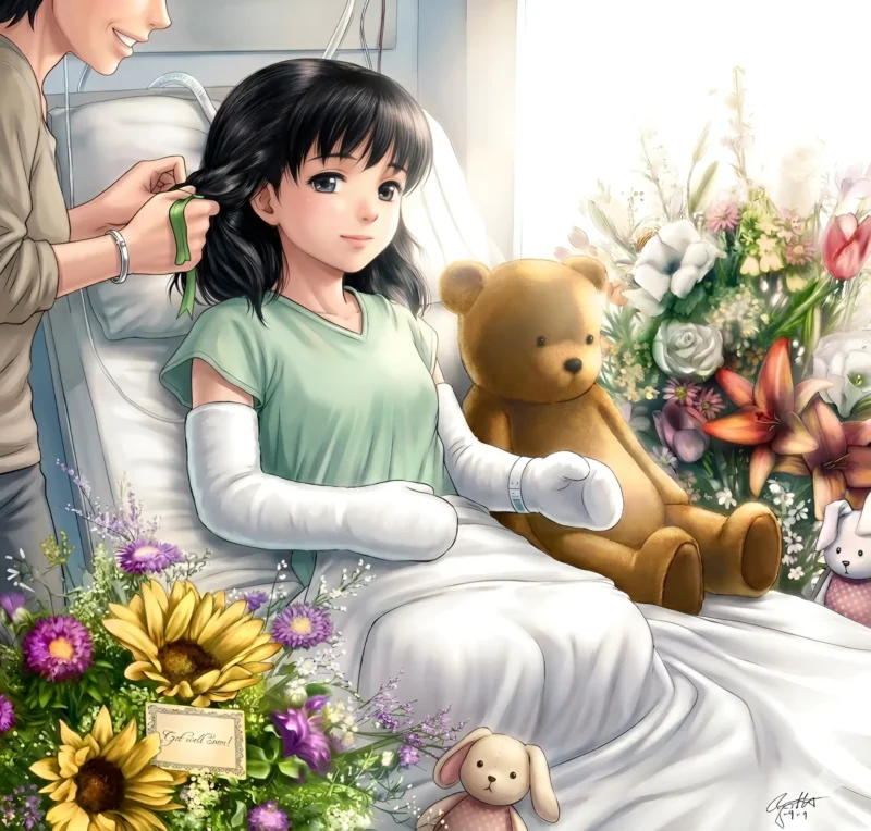 anime girl with no limbs meme Anime Amputee no arms no legs hospital scene