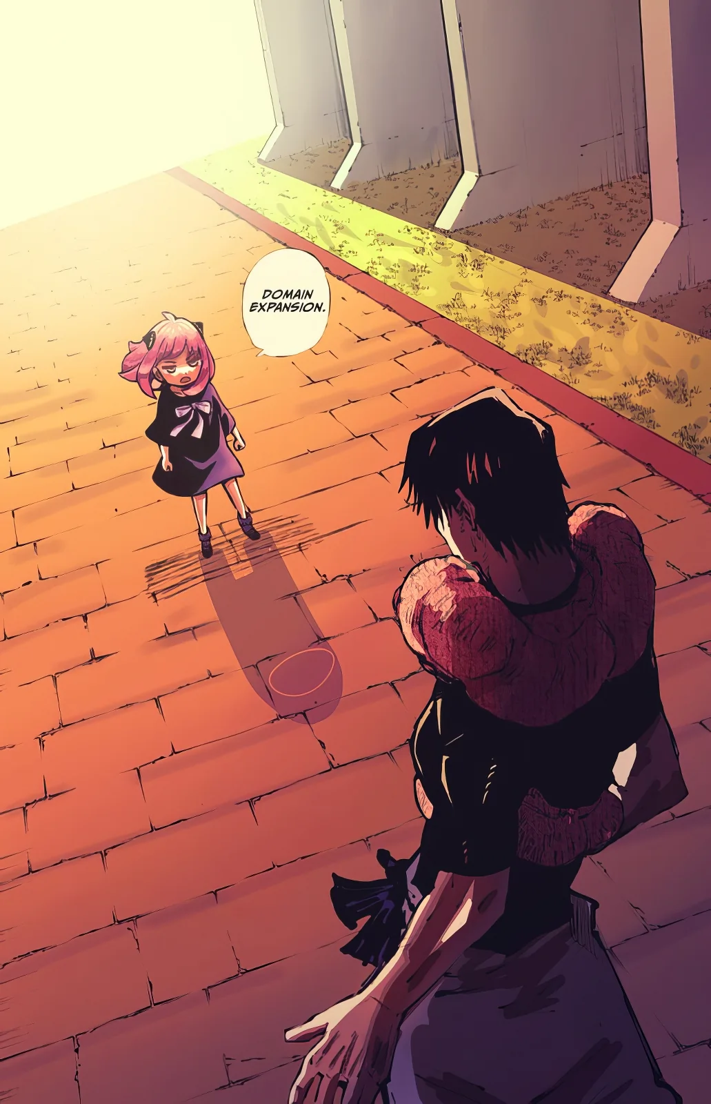 Anya domain expansion meme Toji Fushiguro crossover