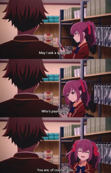 Ayanokoji & Ichika Meme – You’re Paying, Obviously