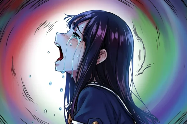 Crying Anime Girl Meme – Emotional Breakdown Moment HD Meme Crying Anime Girl Meme – Emotional Breakdown Moment