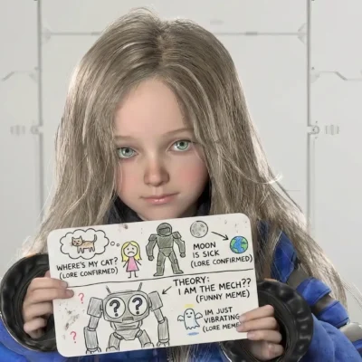 Diana Pragmata meme lore theory board funny HD 2026