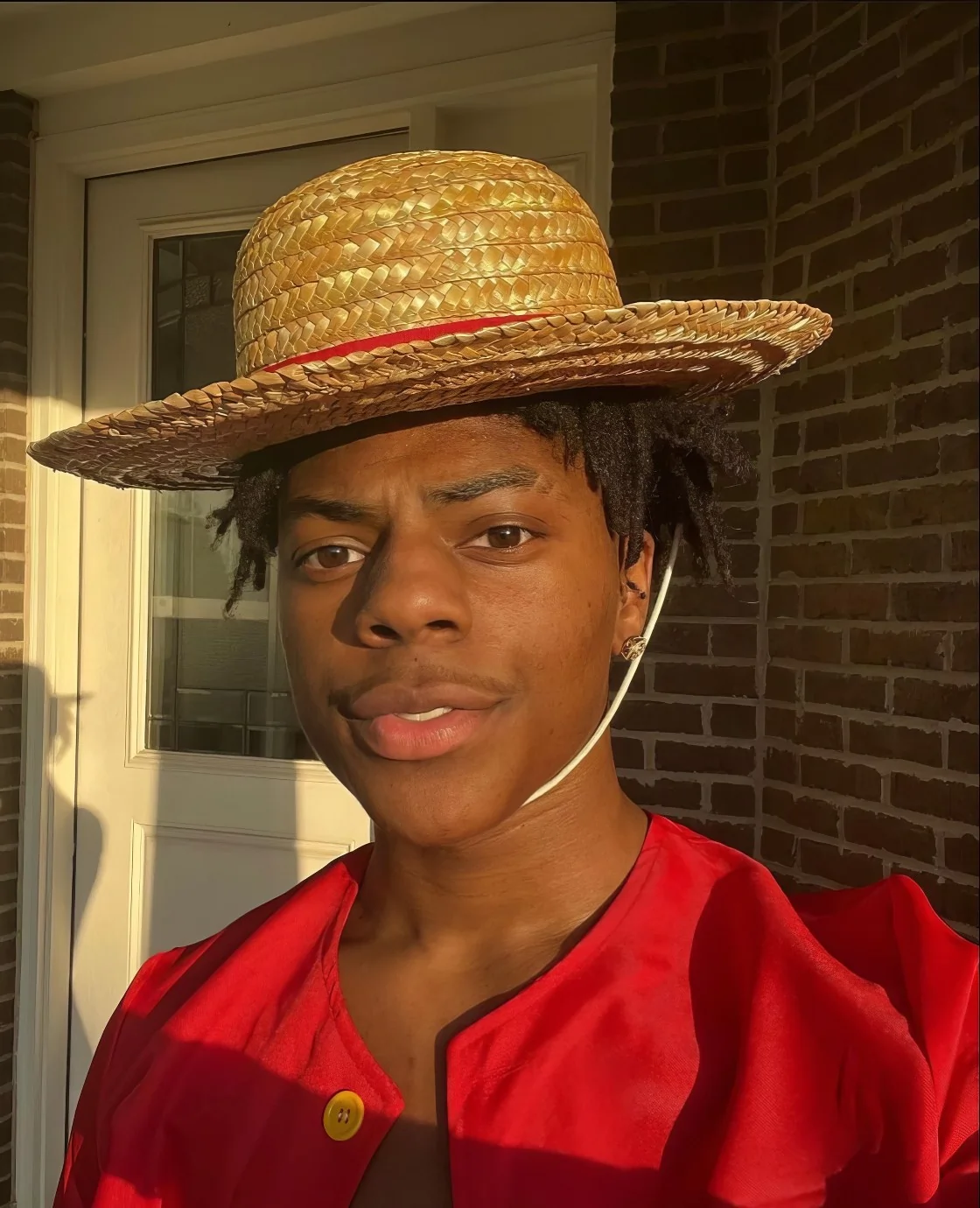 ishowspeed luffy cosplay meme monkey d speed funny streamer anime meme