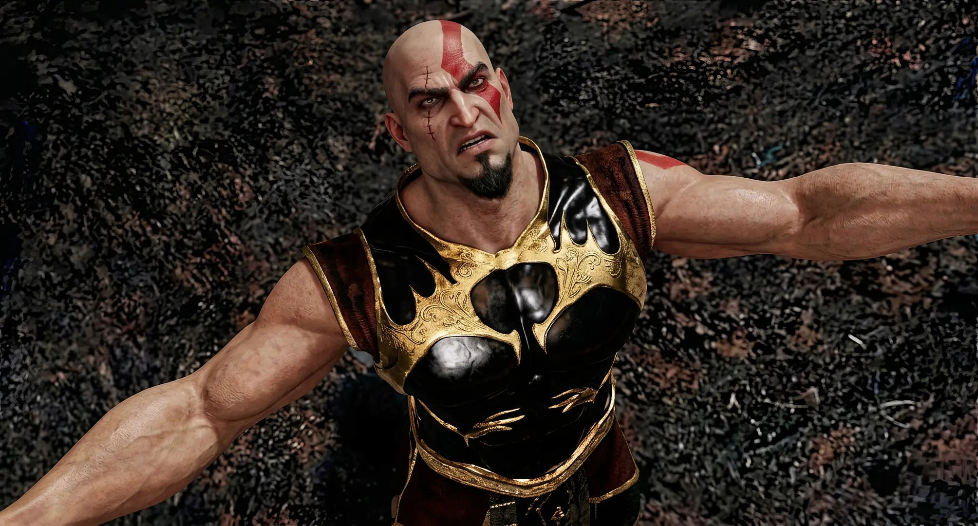 Kratos my life is yours meme God of War dramatic scene HD