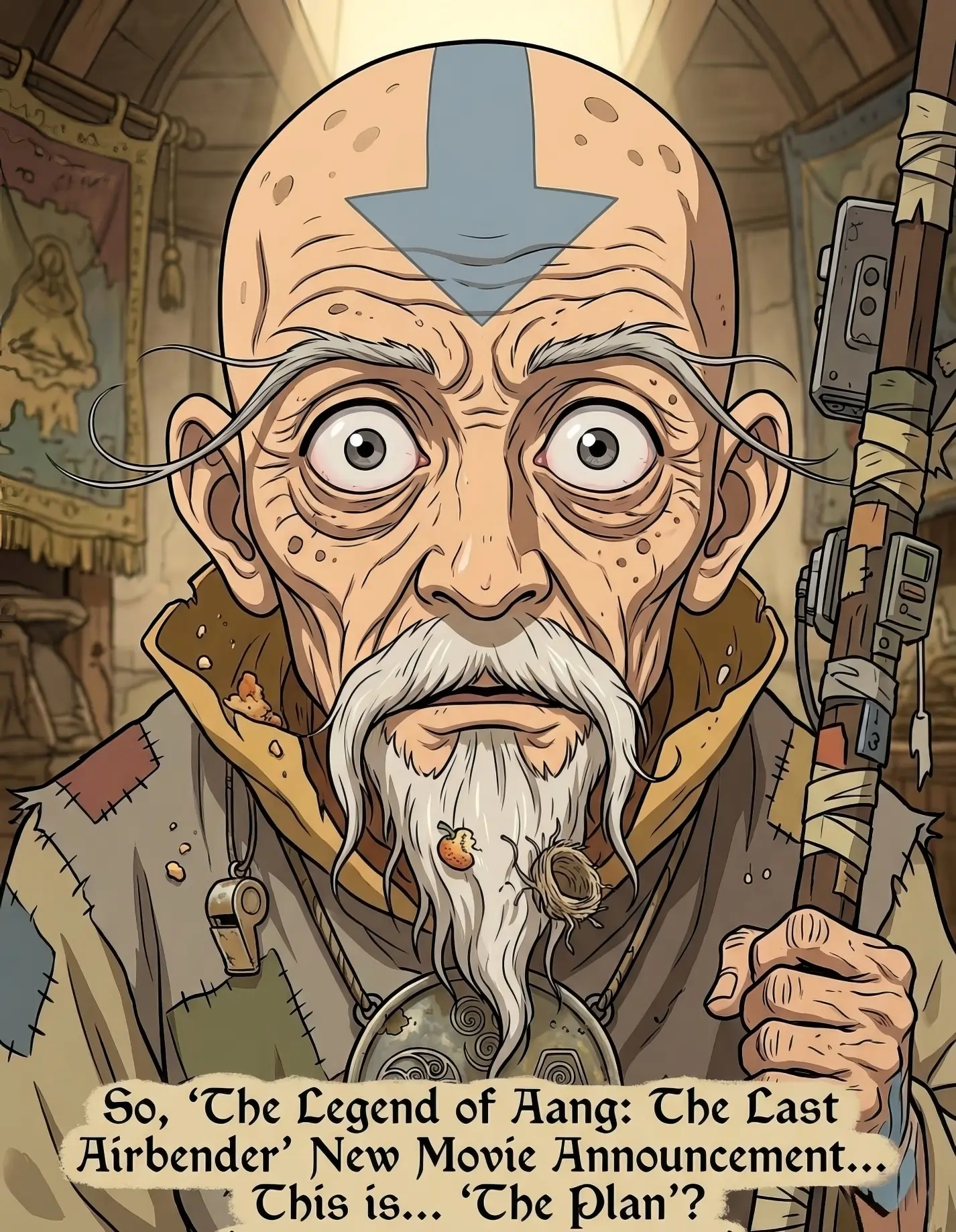 Aang old version meme live action Avatar scene HD The Last Airbender free download