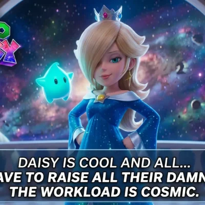 Rosalina meme end credits scene Super Mario Galaxy