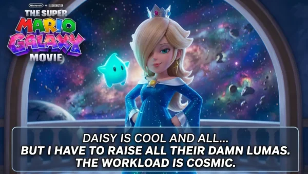 Home HD Meme Rosalina Meme – “The Workload is Cosmic” (Super Mario Galaxy Movie)