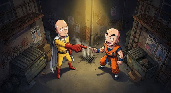 Saitama vs Krillin Meme – Same Guy Different Anime HD Meme Saitama vs Krillin Meme – Same Guy Different Anime
