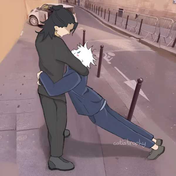 SatoSugu Meme – Gojo Carrying Geto Ship