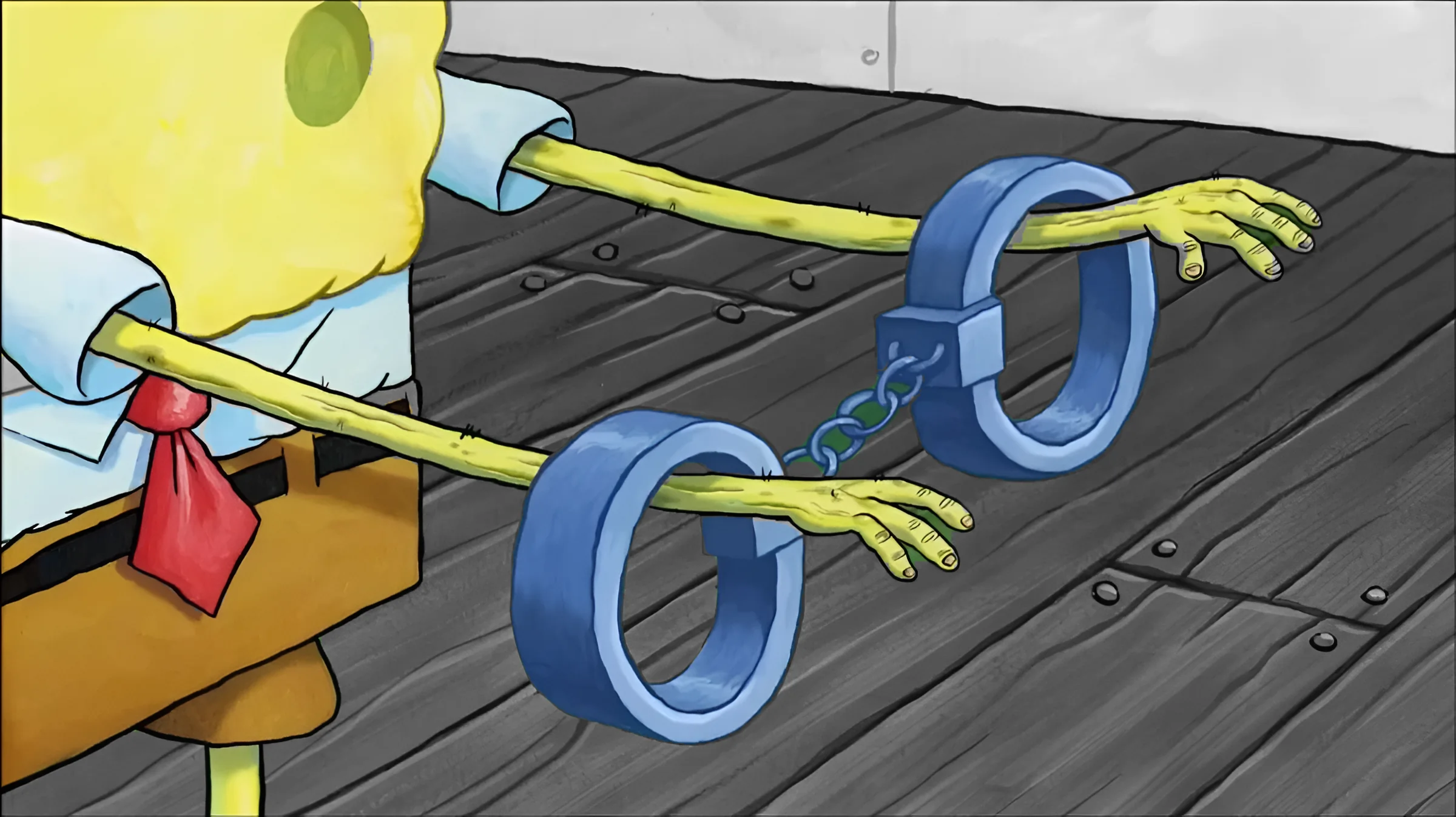 SpongeBob handcuff stuck arms meme funny reaction HD SpongeBob SquarePants free download