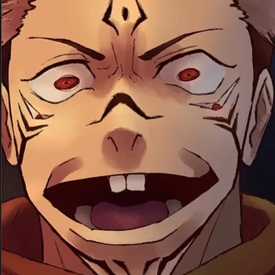 Ryomen Sukuna crazy smile funny face meme | HD 2026 Jujutsu Kaisen free download