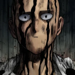 Saitama vs Garou meme face One Punch Man