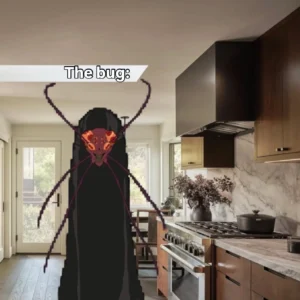 Home HD Meme kurourushi bug meme jujutsu kaisen monstrous insect curse kitchen meme